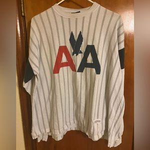 Classic JanSport Long Sleeve Shirt Embroidered Logo Size L